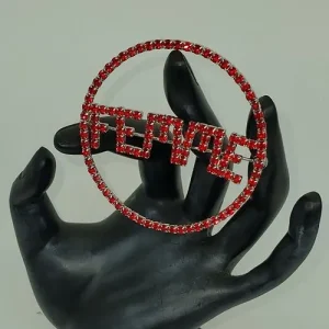 Femme Ruby Swarovski Crystal Brooch